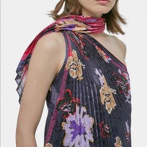 Yigal Azrouel asymmetrical pleated top